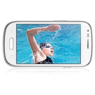 4.0 inch S9920 Android 4.1 3G Smart Phone MTK6577 Dual Core 1GHz WiFi GPS 12MP Camera - White