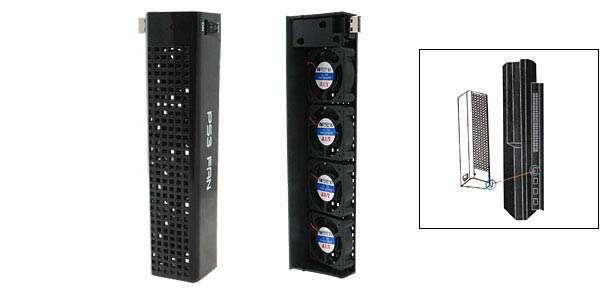 USB Cooling Fan Cooler for Sony PlayStation PS3 Console