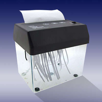 Mini Paper Shredder with Letter Opener for your desk