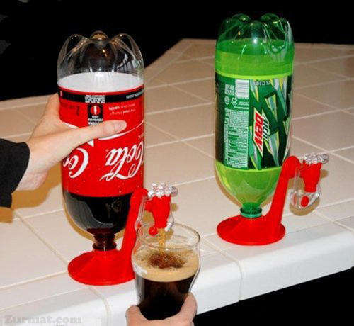 Fizz Saver Soda Dispenser - Dispense from 2 litre cooldrink without messing or loosing the gas