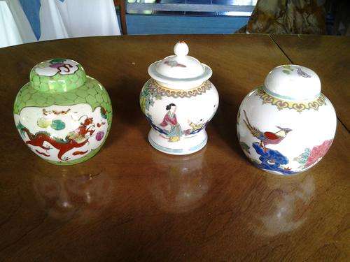 Oriental Ginger Covered Jars