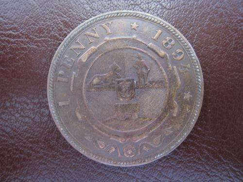 1894 ZAR Paul Kruger Penny @ R1 Start ### Nice Details###