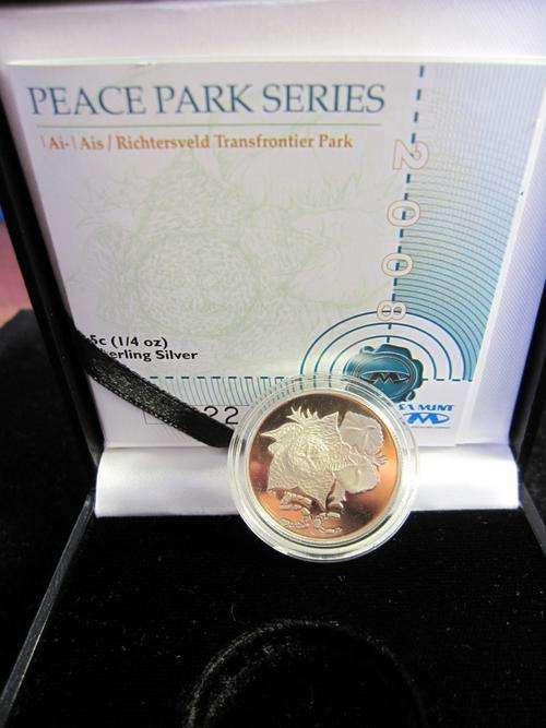 2008 1/4Oz Silver 5cent Peace Park Series @ R1 Start