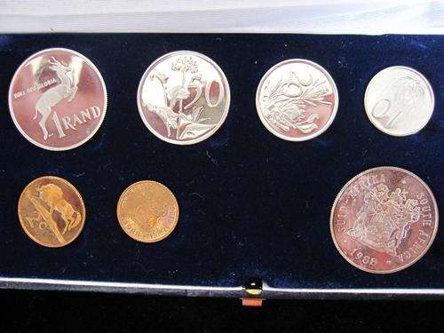 1988 Blue Box Proof Set (Excluding 5c ) @ R1 Start