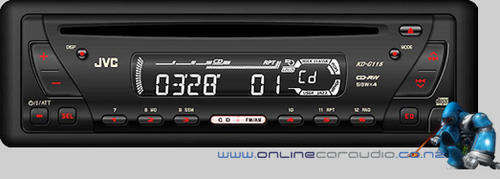 JVC KD-G115 Front Loader @ aSteal