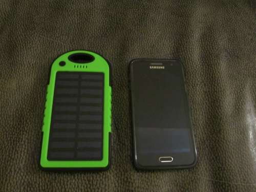 5000mAh Solar Powered Charger Power Bank Outdoor Weatherproof Dustproof Shockproof Dual USB Output