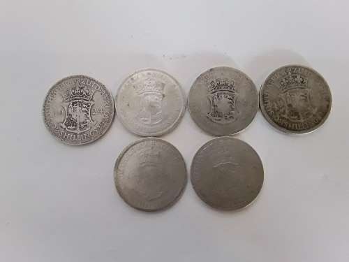 Union Of South Africa, Two and Half Shilling King George V Series 1923, 1924, 1926, 1936