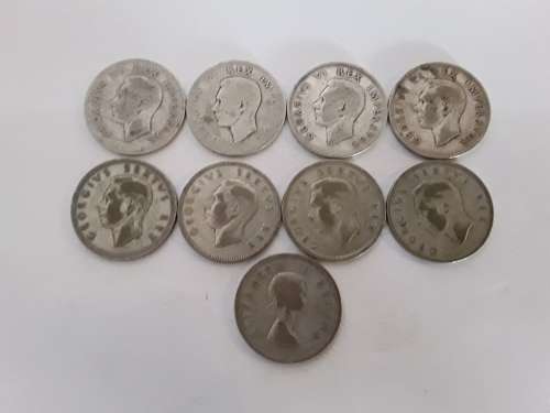 Union of South Africa Two and Half Shillings George VI Series 1937  1953