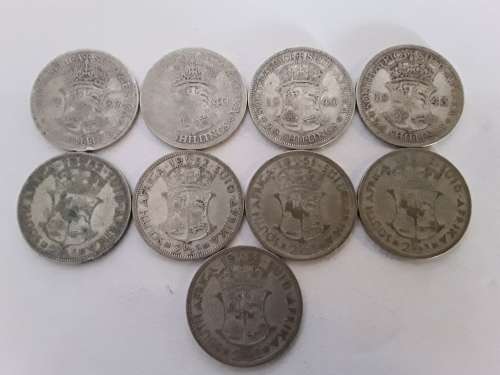 Union of South Africa Two and Half Shillings George VI Series 1937  1953