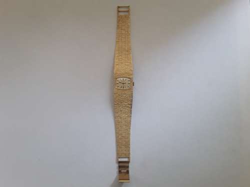 Gold Plated Regency Woman`s Swiss 17 Jewel Manual Movement Watch