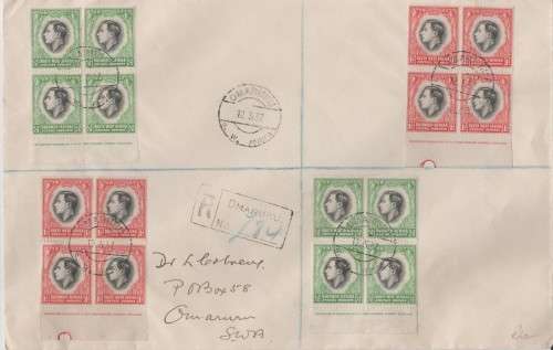 SWA, SELECTION OF VARIOUS FDC