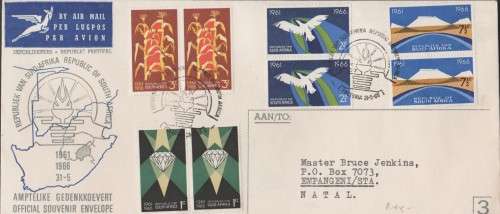 RSA: OFFICIAL SOUVENIR ENVELOPE (NO 3)