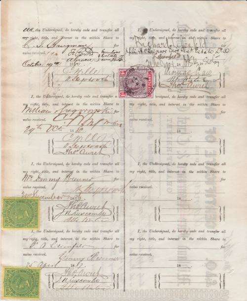 RSA - GRAAF REINET - SHARE CERTIFICATE - PLEASE NOTE: THERE IS A TEAR