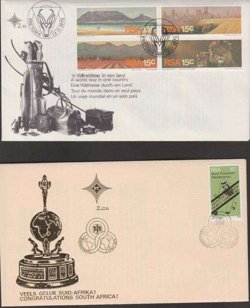 RSA, SELECTION OF FDC'S, SEE SCANS