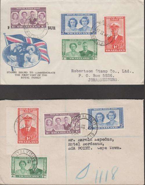 SWAZILAND, COMMEMORATIVE ENVELOPE, ENVELOPE, FIRST DAY COVER, SEE SCANS