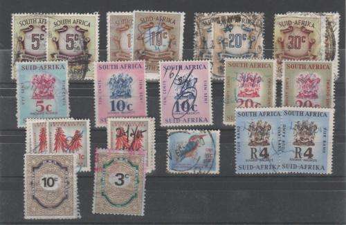 UNION - SELECTION OF REVENUE STAMPS, SEE SCANS