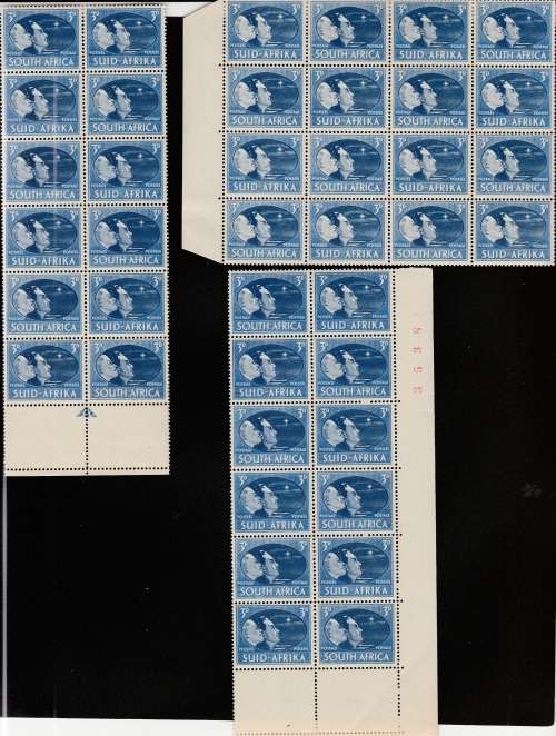 UNION : STUNNING SELECTION OF ARROW BLOCKS & PLATE NUMBERS MINT