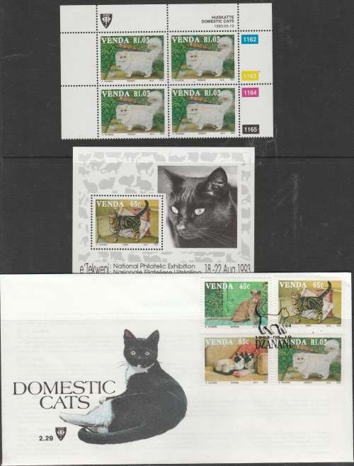 VENDA : CATS 1993 SACC 250-251A, LOVELY ITEM GOOD VALUE BECOMING SCARCE, CLEAN SEE SCANS