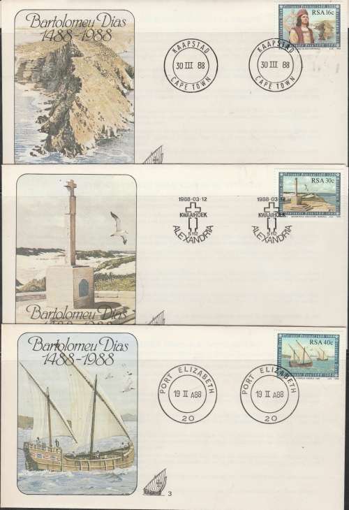 RSA : JOURNEY OF BARTOLOMEU DIAS COVERS INTERESTING ITEM GOOD CONDITION