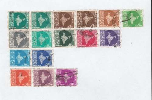 INDIA : NICE SELECTION  ( LOT 1) ON PAGE SCANS FORM PART OF DESCRIPTION (X 10 SCANS)