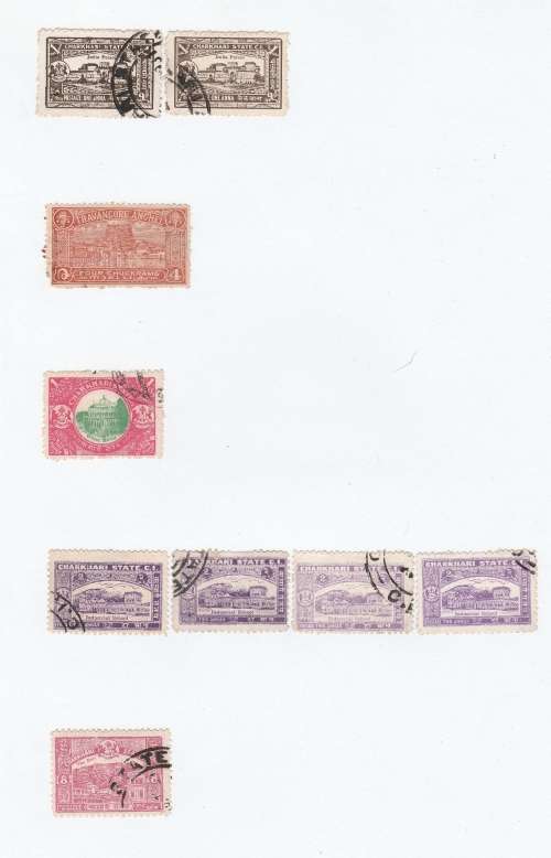 INDIA : NICE SELECTION  ( LOT 1) ON PAGE SCANS FORM PART OF DESCRIPTION (X 10 SCANS)