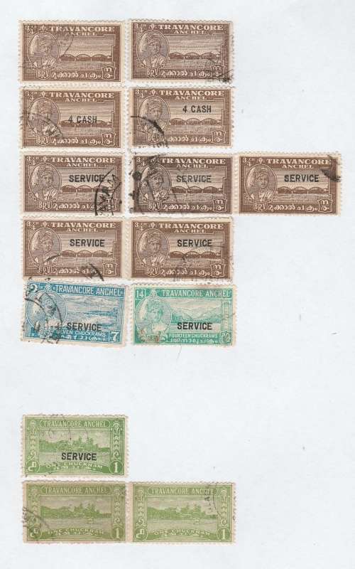 INDIA : NICE SELECTION  ( LOT 1) ON PAGE SCANS FORM PART OF DESCRIPTION (X 10 SCANS)