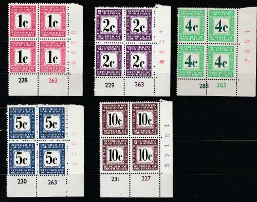 UNION : POSTAGE DUE MINT ** CV=+- R900.00 SEE SCANS