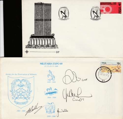 RSA: SELECTION OF FDCS (SEE SCANS X 8), INTERESTING ITEM