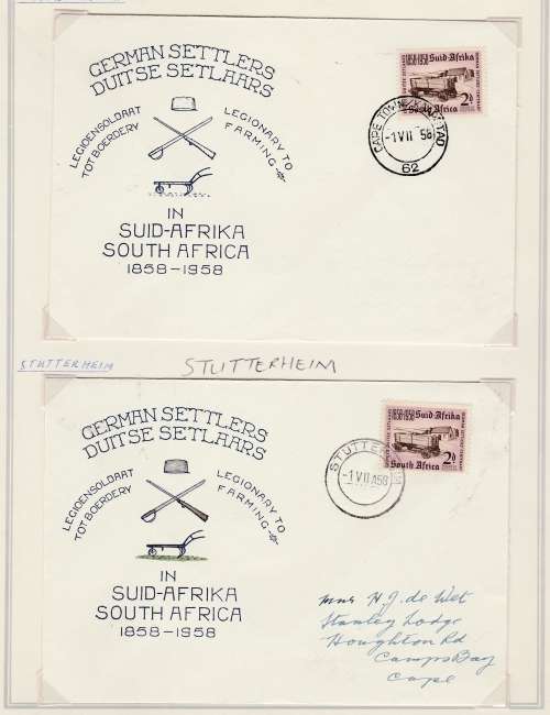 SOUTH AFRICA: 1820 SETTLERS NICE SELECTION WELL WRITTEN UP FINDS POSSIBLE SEE SCANS X11