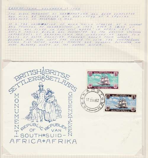 SOUTH AFRICA: 1820 SETTLERS NICE SELECTION WELL WRITTEN UP FINDS POSSIBLE SEE SCANS X11