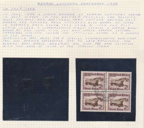 SOUTH AFRICA: 1820 SETTLERS NICE SELECTION WELL WRITTEN UP FINDS POSSIBLE SEE SCANS X11