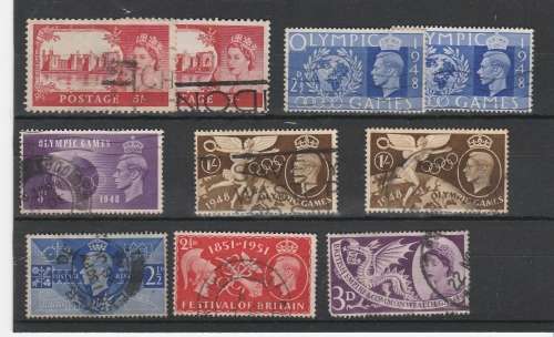 GREAT BRITAIN : SMALL SELECTION SEE SCANS, LOVELY ITEM