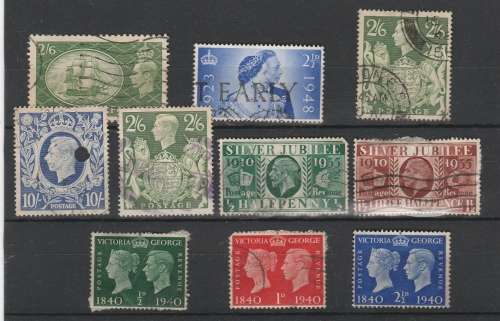 GREAT BRITAIN : SMALL SELECTION SEE SCANS, LOVELY ITEM