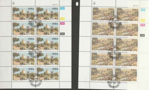 SWA : SELECTION OF SHEETS SEE SCANS (X2) LOVELY ITEM