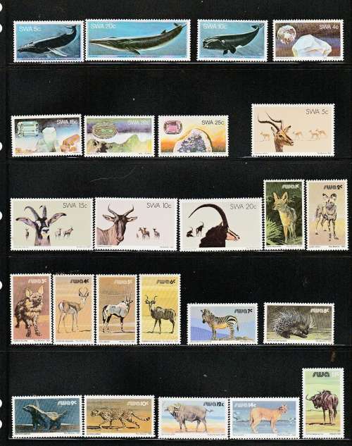 SWA: NICE SELECTION OF MINT and USED SEE SCANS (X4) LOVELY ITEM