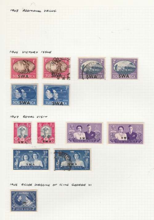 SWA: NICE SELECTION OF MINT and USED SEE SCANS (X4) LOVELY ITEM