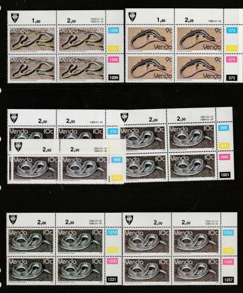 VENDA: REPTILES  SEE SCANS (X7) BECOMING DIFFICULT TO FIND GREAT VALUE