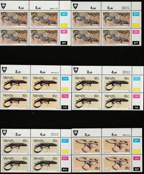 VENDA: REPTILES  SEE SCANS (X7) BECOMING DIFFICULT TO FIND GREAT VALUE