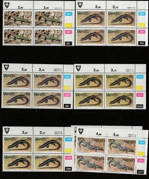 VENDA: REPTILES  SEE SCANS (X7) BECOMING DIFFICULT TO FIND GREAT VALUE