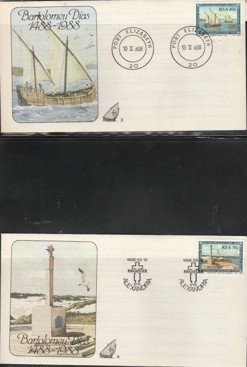 RSA: TRAVELS OF BARTOLOMEU DIAS SEE SCANS (X2)