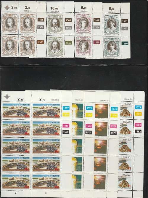 RSA : SACC 558-574 CONTROL BLOCKS  SEE SCAN (X2) LOVELY ITEM