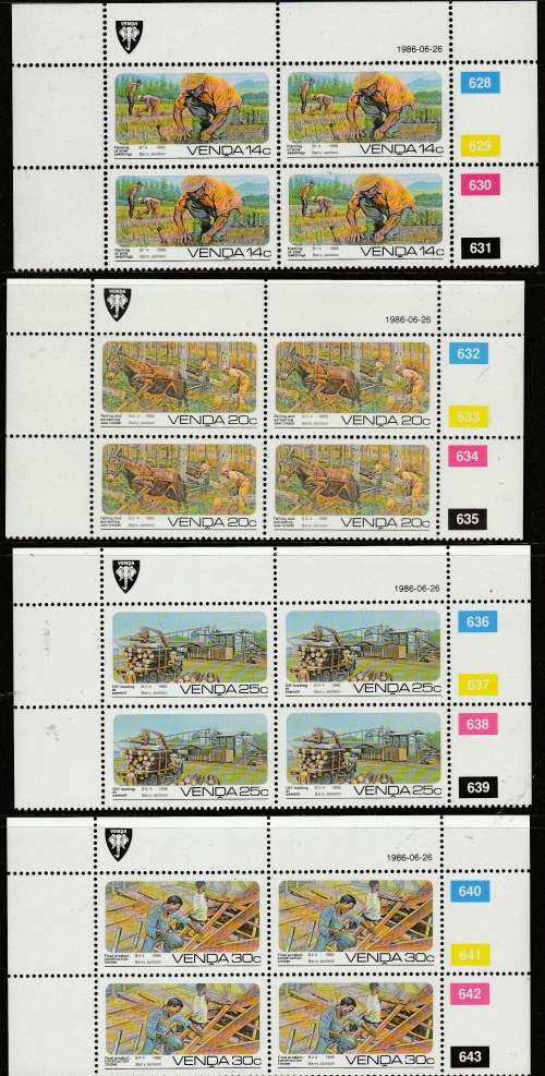 VENDA: LOT 1: CONTROL BLOCKS OF FOUR (IN NO PARTICULAR ORDER) SEE SCANS (X14)