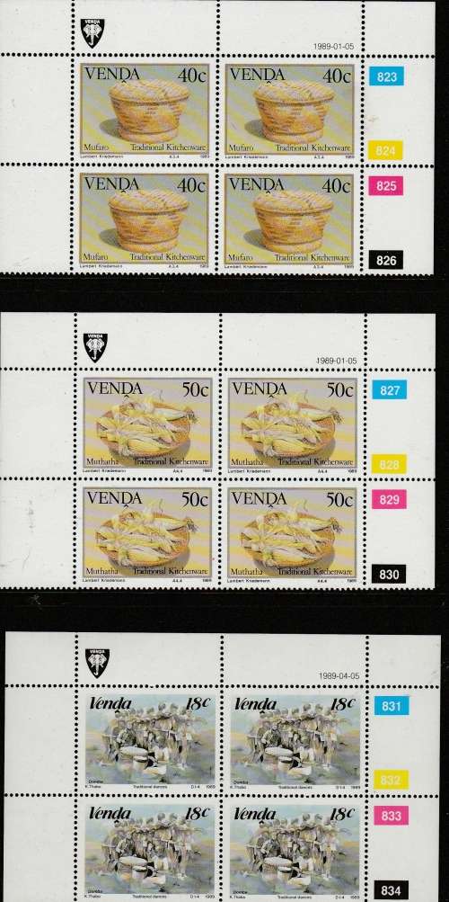 VENDA: LOT 1: CONTROL BLOCKS OF FOUR (IN NO PARTICULAR ORDER) SEE SCANS (X14)
