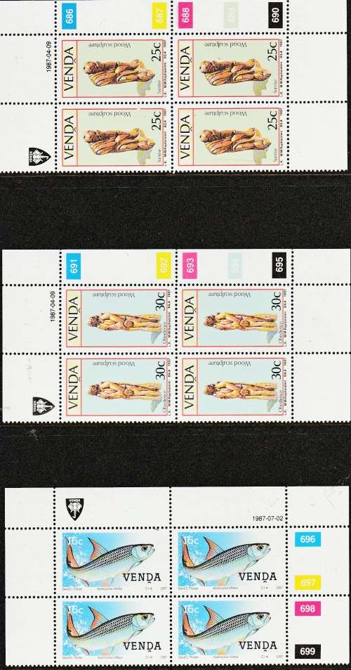 VENDA: LOT 1: CONTROL BLOCKS OF FOUR (IN NO PARTICULAR ORDER) SEE SCANS (X14)