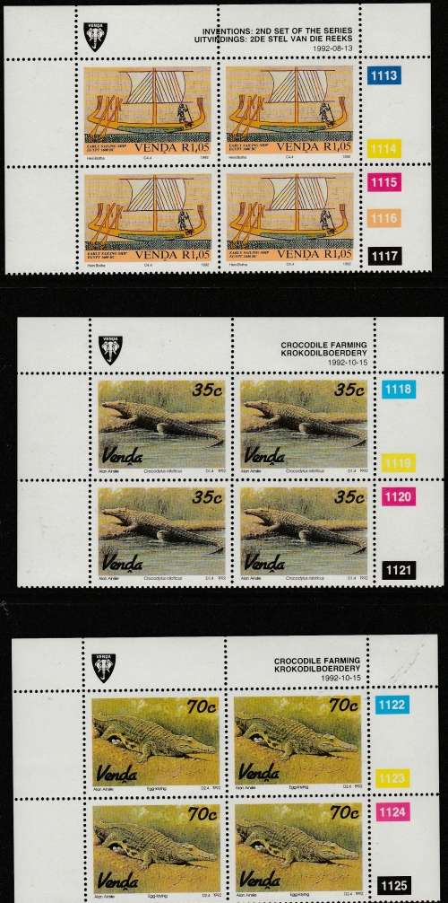 VENDA: LOT 2: CONTROL BLOCKS OF FOUR (IN NO PARTICULAR ORDER) SEE SCANS (X14)