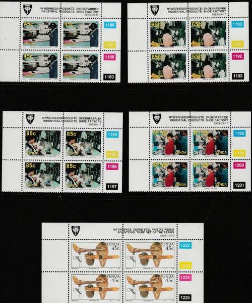 VENDA: LOT 3: CONTROL BLOCKS OF FOUR (IN NO PARTICULAR ORDER) SEE SCANS (X10)