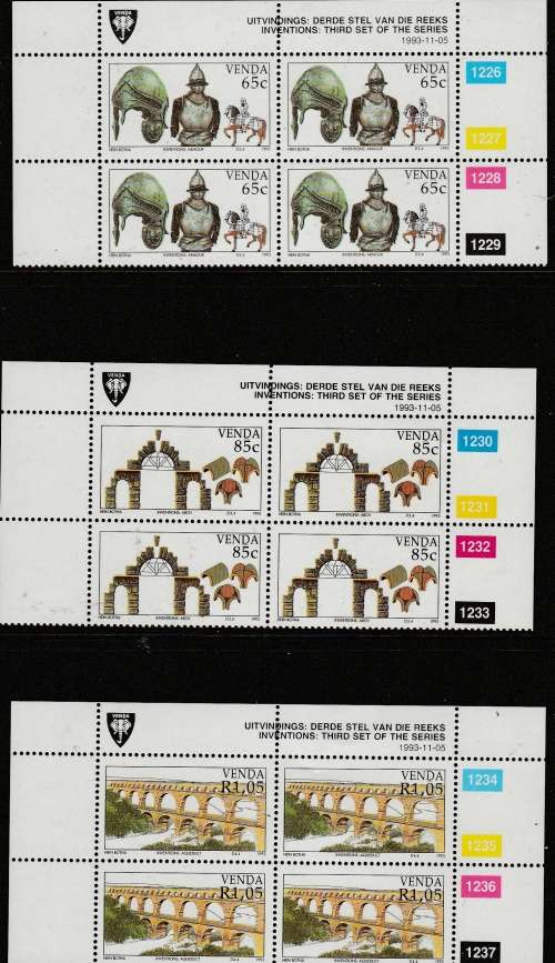VENDA: LOT 3: CONTROL BLOCKS OF FOUR (IN NO PARTICULAR ORDER) SEE SCANS (X10)
