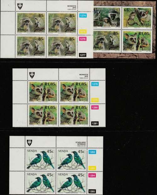 VENDA: LOT 3: CONTROL BLOCKS OF FOUR (IN NO PARTICULAR ORDER) SEE SCANS (X10)