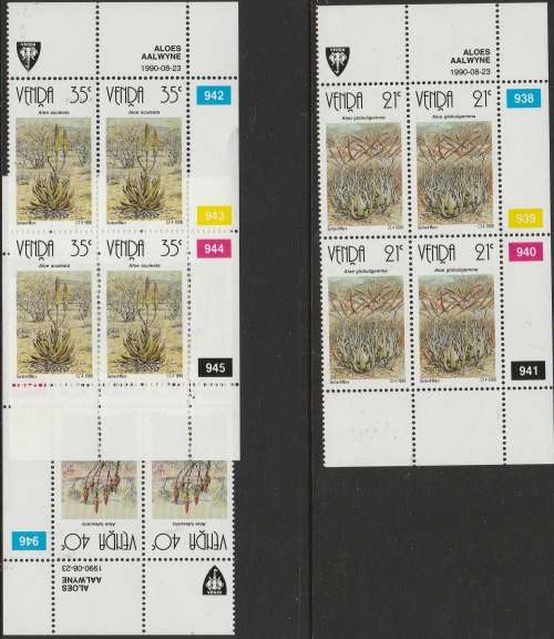 VENDA: LOT 3: CONTROL BLOCKS OF FOUR (IN NO PARTICULAR ORDER) SEE SCANS (X10)