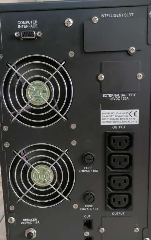 3KVA ONLINE UPS - 96V WITH BATTERY